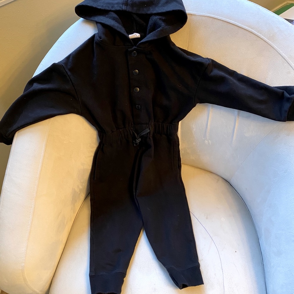 Stem baby hooded romper